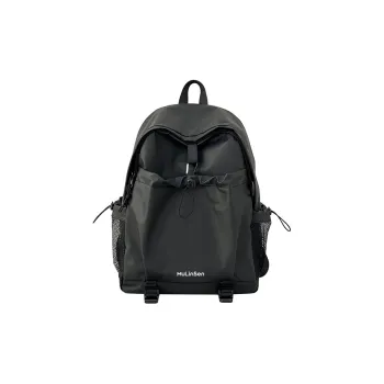 Mulinsen Oxford Backpack Laptop Bag Regular Unisex Black/Light Gray/Red/Orange/Khaki