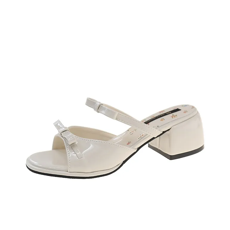 SUPEREDGE TPR Sole Slip Resistant Quiet Slide Slippers Women's-0
