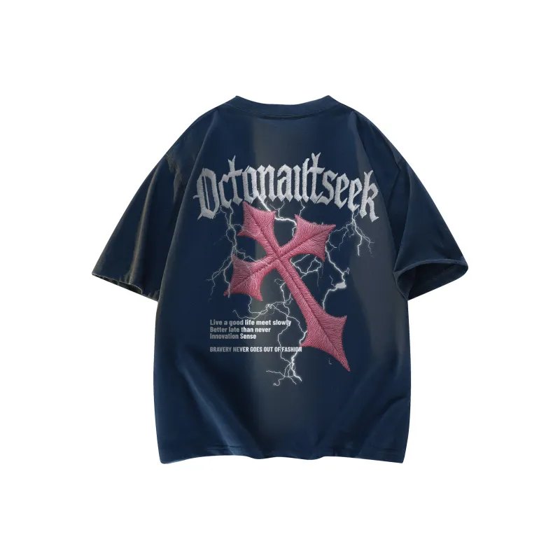 Small Columns Under The Sea T Shirt Unisex-4
