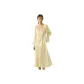 Milk White/Long-Sleeved Nightgown