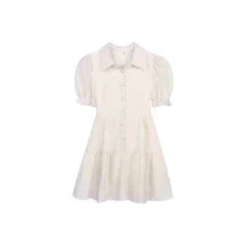 XIANSINIAO Short Sleeved Dress Women's