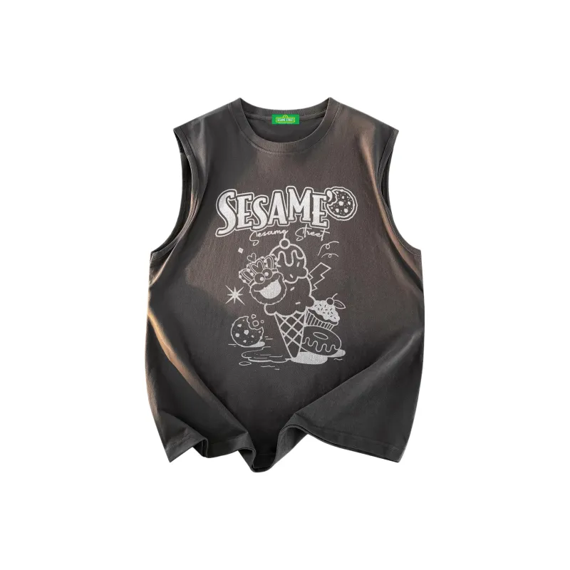 SESAME STREET Tank Tops Unisex-4