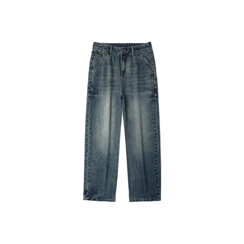 Go it alone Jeans Unisex Nostalgic Blue-0