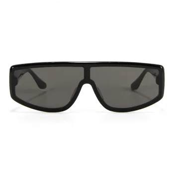 PLASTIC BRAIN Plate Frame Sunglasses Unisex