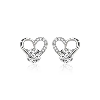 AIDIER 925 Sterling Silver Stud Earrings Women's
