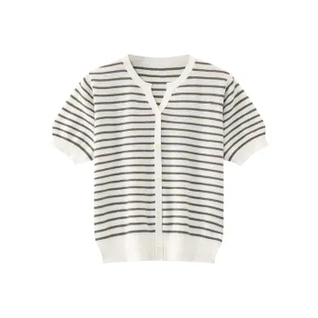 KUHNMARVIN Knitwear Women's Green Stripes