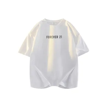 FOREVER 21 Drop Shoulder Sleeve T Shirt Women's