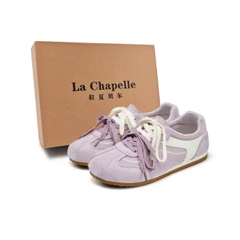 La Chapelle Slip Resistant, Abrasion Resistant, Rebound Resistant Low Top Casual Shoes Women's Purple