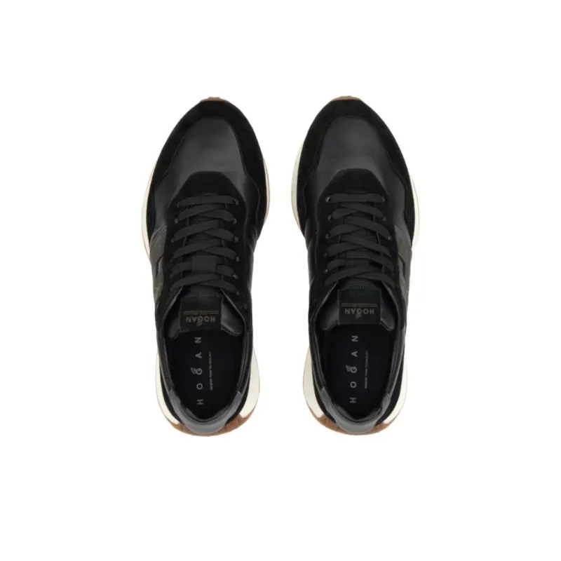HOGAN H601 Low Top Casual Shoes Men's Dark Gray-3