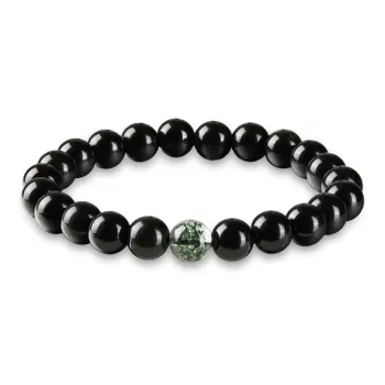 KINGFOCUS Obsidian Bracelets Unisex