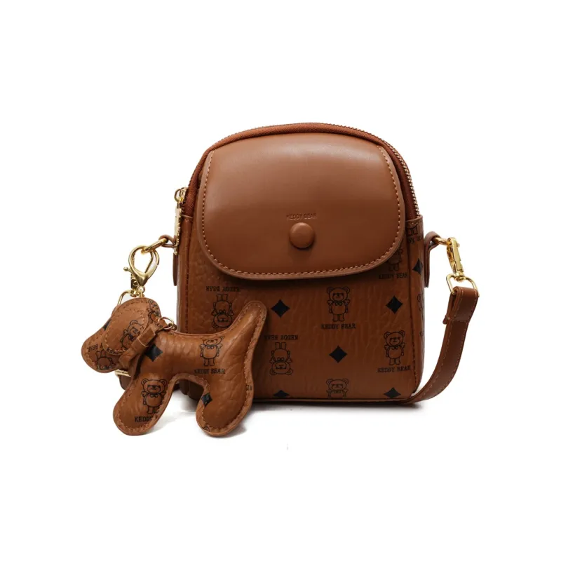 TOUTSEUL YOLO PU Crossbody Bag, Shoulder Bag Women's White/Pink/Coffee/Brown-15