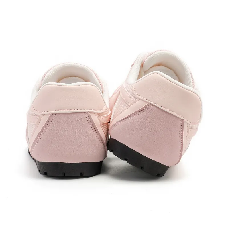 DEERWAY Height Increasing Abrasion Resistant Low Top Casual Shoes Women's Pink-4