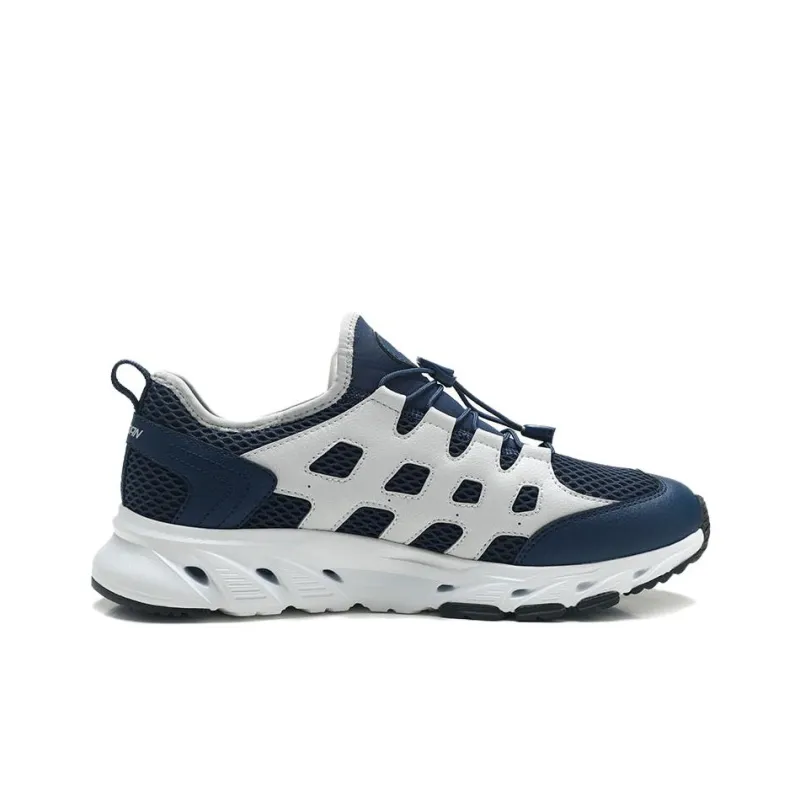 QIAODAN Slip Resistant, Waterproof, And Breathable River Trekking Shoes Men's Graphite Blue Mist Gray-1