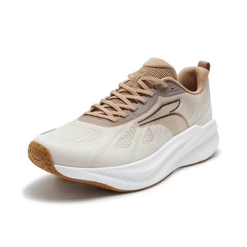 361° Blast Foam 4SE Shock Absorbers Slip Resistant Breathable Low Top Casual Running Shoes Men's Umber Gray-1