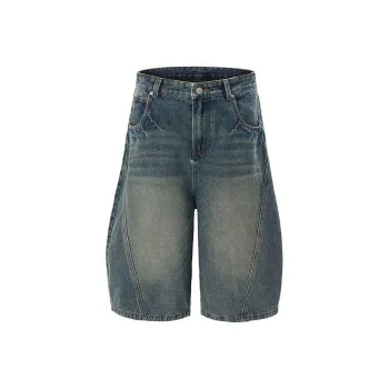 JASONWOOD Denim Shorts Unisex Vintage Blue