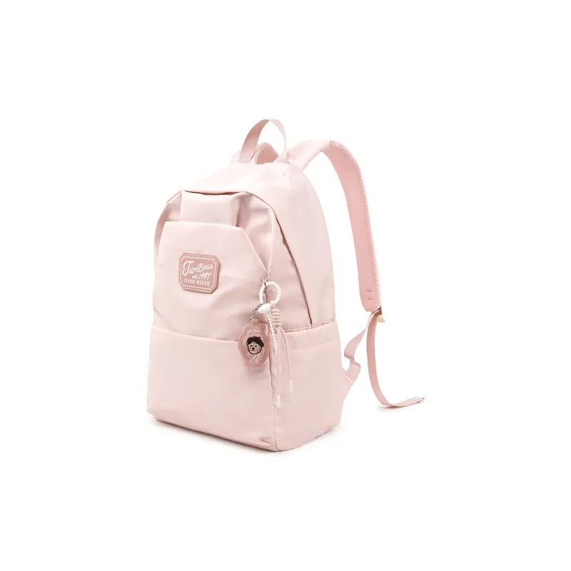 Teenie Weenie Fabric Backpack Women's Blue/Pink/Beige Apricot-7