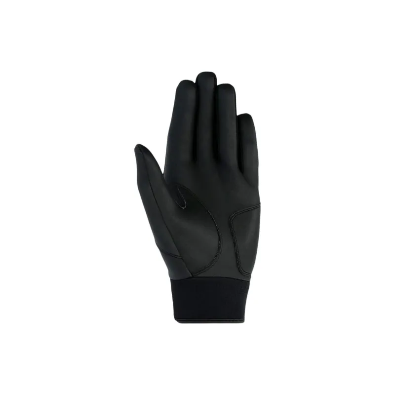 Asics Baseball Gloves Batter's Glove Leather Men's Black-2