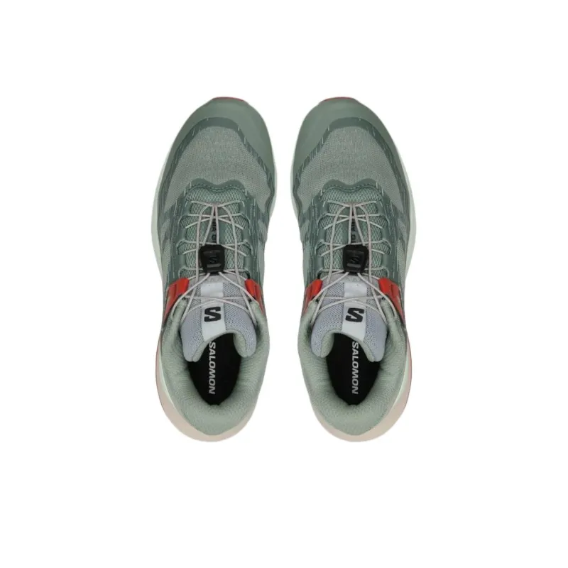 SALOMON Ultra Glide 2 Anti Slip Wear Resistant Low Top Running Shoes Women's Green-3