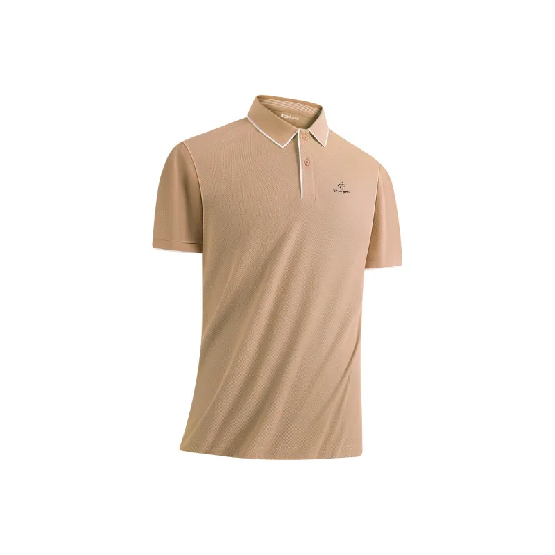Red bean Polo Shirts Men-4