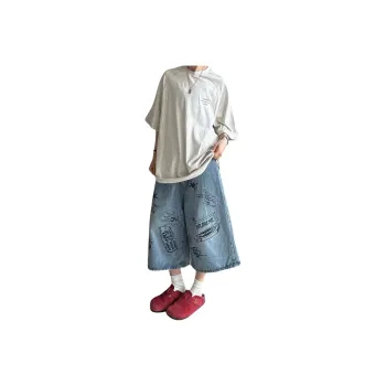 FORCEPULR Denim Shorts Unisex Blue