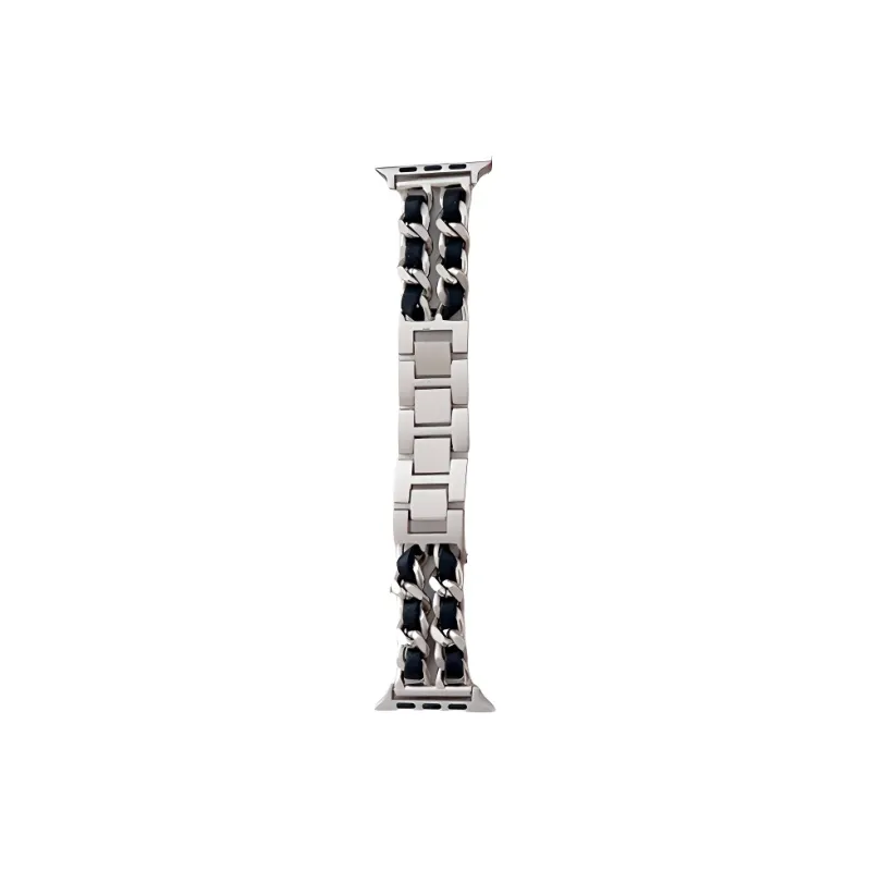 KVZUVUU Apple Compatibility Watch Band Metal-0