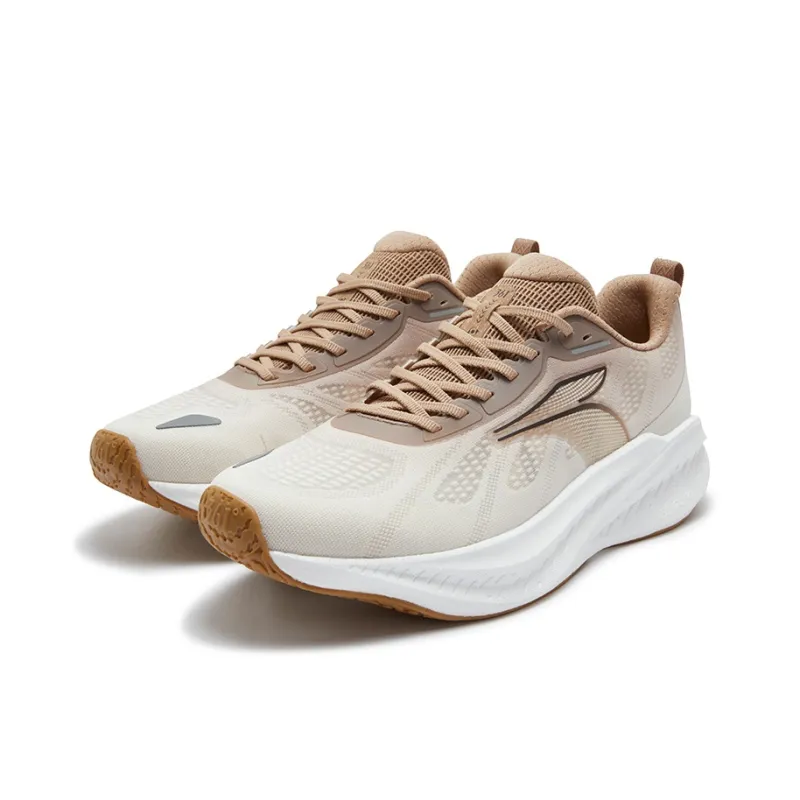 361° Blast Foam 4SE Shock Absorbers Slip Resistant Breathable Low Top Casual Running Shoes Men's Umber Gray-2
