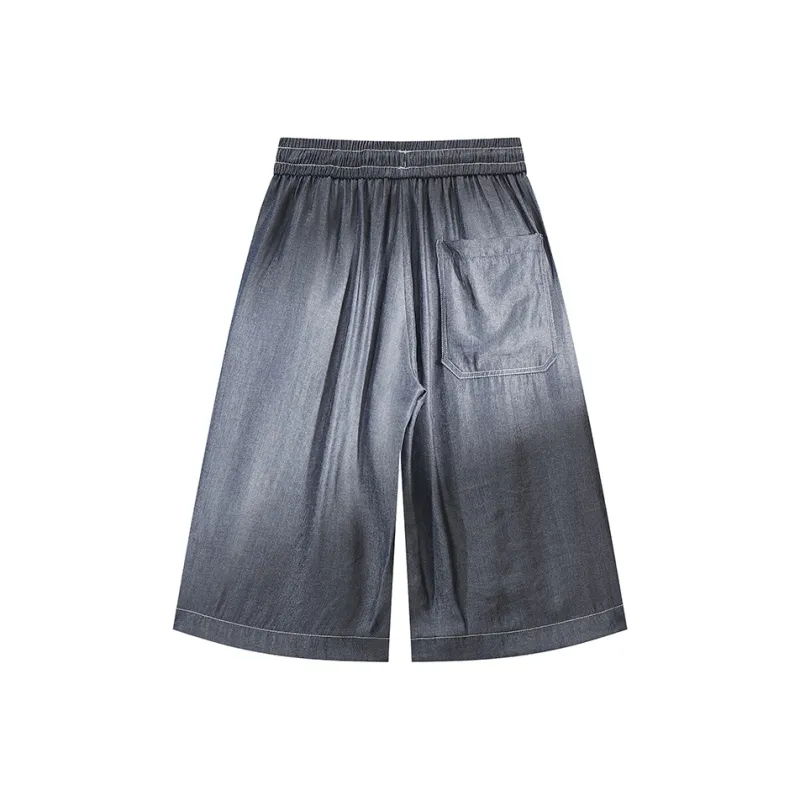 FAX FOR FMACM Denim Shorts Unisex-3