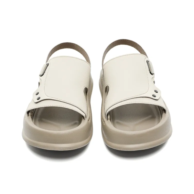 Ignition Beach Sandals Men White/Beige/Black-16
