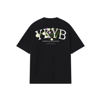 YK&YB T Shirts Unisex Black