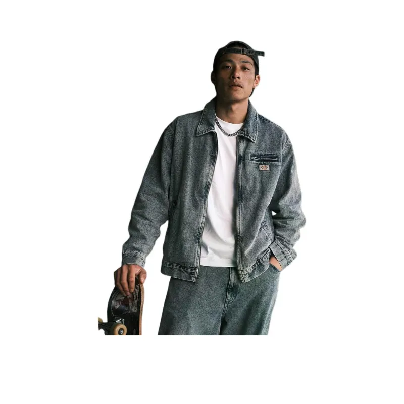 Dickies Denim Jackets Unisex-2