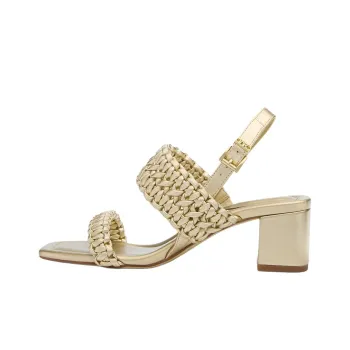 MICHAEL KORS Audrina One Strap Sandals 5cm Women's Gold