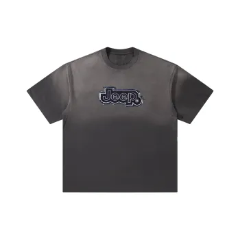 Jeep Yao Series T Shirt Unisex Gray