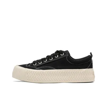 Medd Low Top Canvas Shoes Men's Black