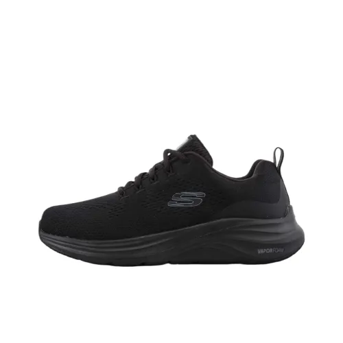 Skechers Vapor Chaussettes Low Top Running Shoes Men's Black