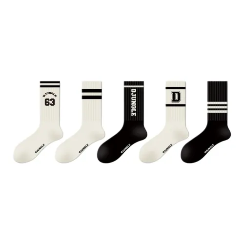Gentle Welcome Mid Calf Socks Women's 5 Pack