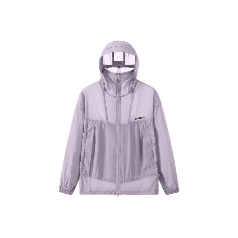 361° Breathable UV Protection Sun Protection Clothing Unisex Dark Eggplant Purple-0