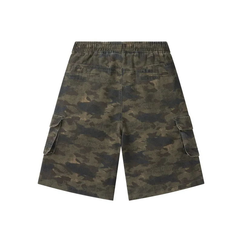Journey To The West Denim Shorts Unisex-1