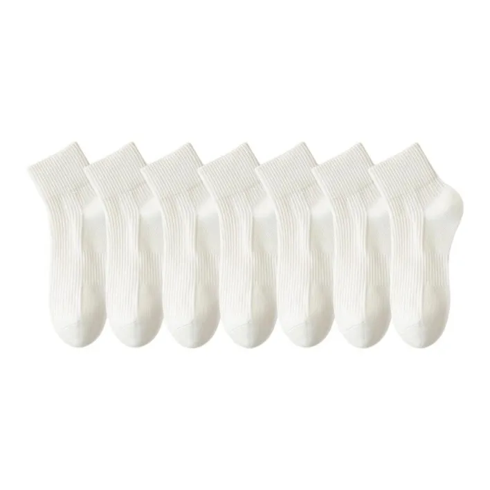 7 SEVFUN Mid Calf Socks Unisex Combo Set-30