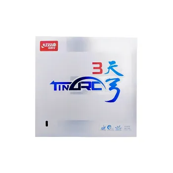 DHS Tianji 3 Table Tennis Rubbers Sponge Inverted Rubber Fast Attack Combined With Loop Compatibility Basic, Adults