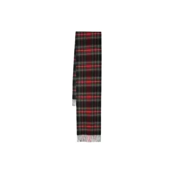BARBOUR Cashmere Wool Knit Scarves Women's Red