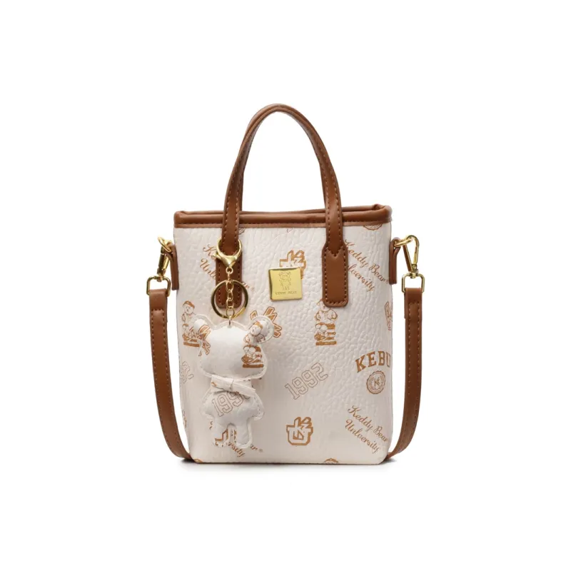 TOUTSEUL YOLO PU One Shoulder Handbag Regular Women's White/Black/Pink/Brown-0