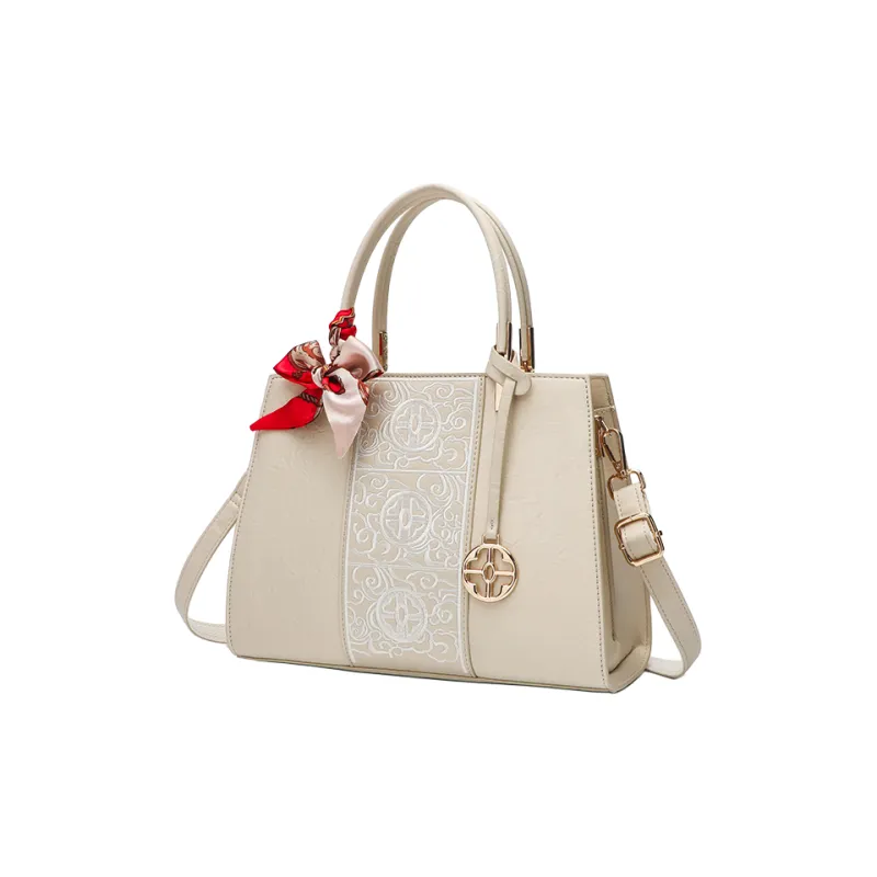 Pivsnu Synthetic Leather Shoulder Bag, Crossbody Bag, Handbag Women's White-2