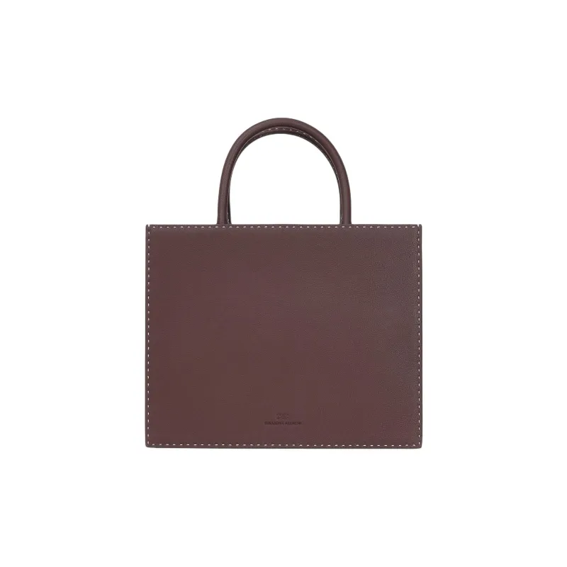 Elisabetta Franchi Polyester Tote Bag, Shopping Bag, Handbag Women's Brown-2