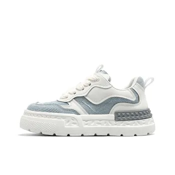 NAVIGARE Low Top Casual Shoes Men's White Blue