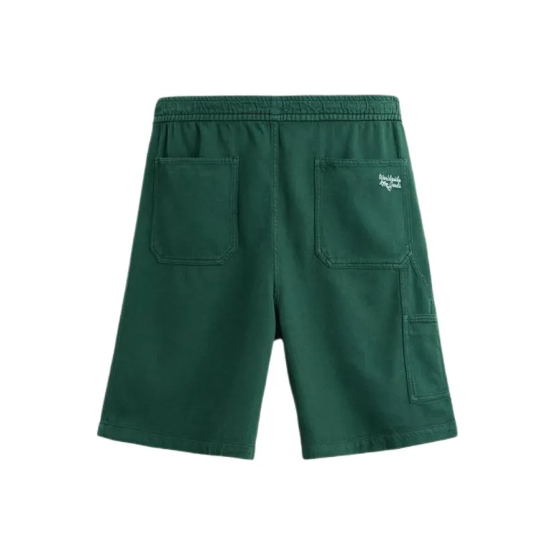 ZARA Casual Shorts Men Green-1