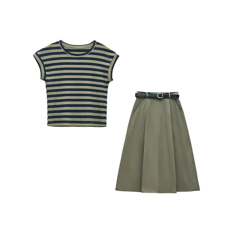 TEME Two Piece Skirt Sets Women's-5