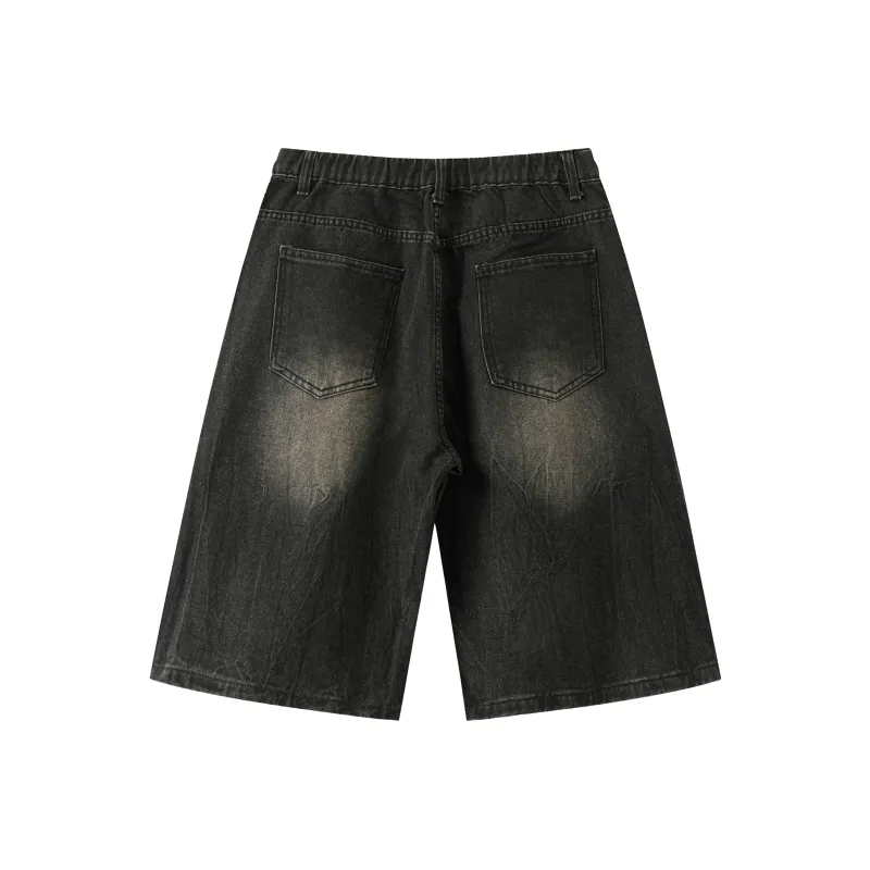 SAME FLOW Denim Shorts Unisex-1