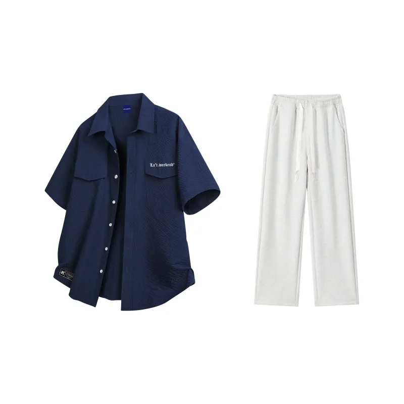 LA'T.WEEKEND Shirt Matching Set Unisex-16