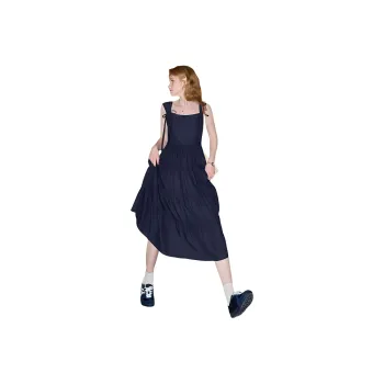 KUHNMARVIN Slip Dresses Women's Navy Blue