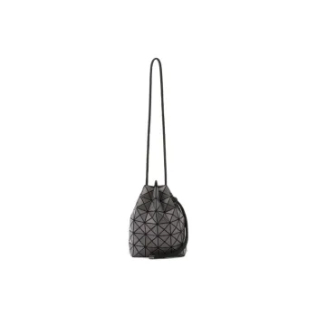 ISSEY MIYAKE Polyvinyl Chloride Resin Crossbody Bag, Shoulder Bag Women's Charcoal